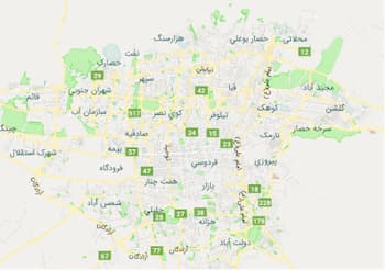 مناطق تحت پوشش برقکار ساختمان